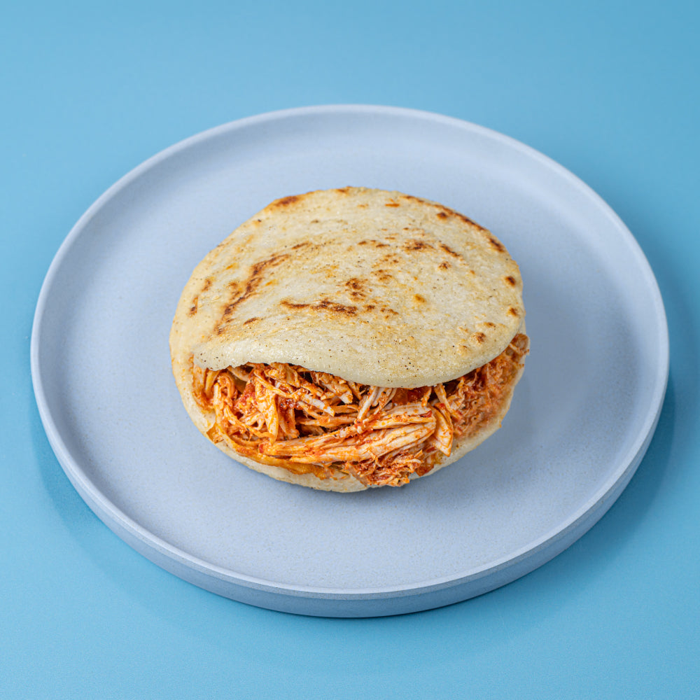 Pollo Mechado Arepa – Arepa Zone